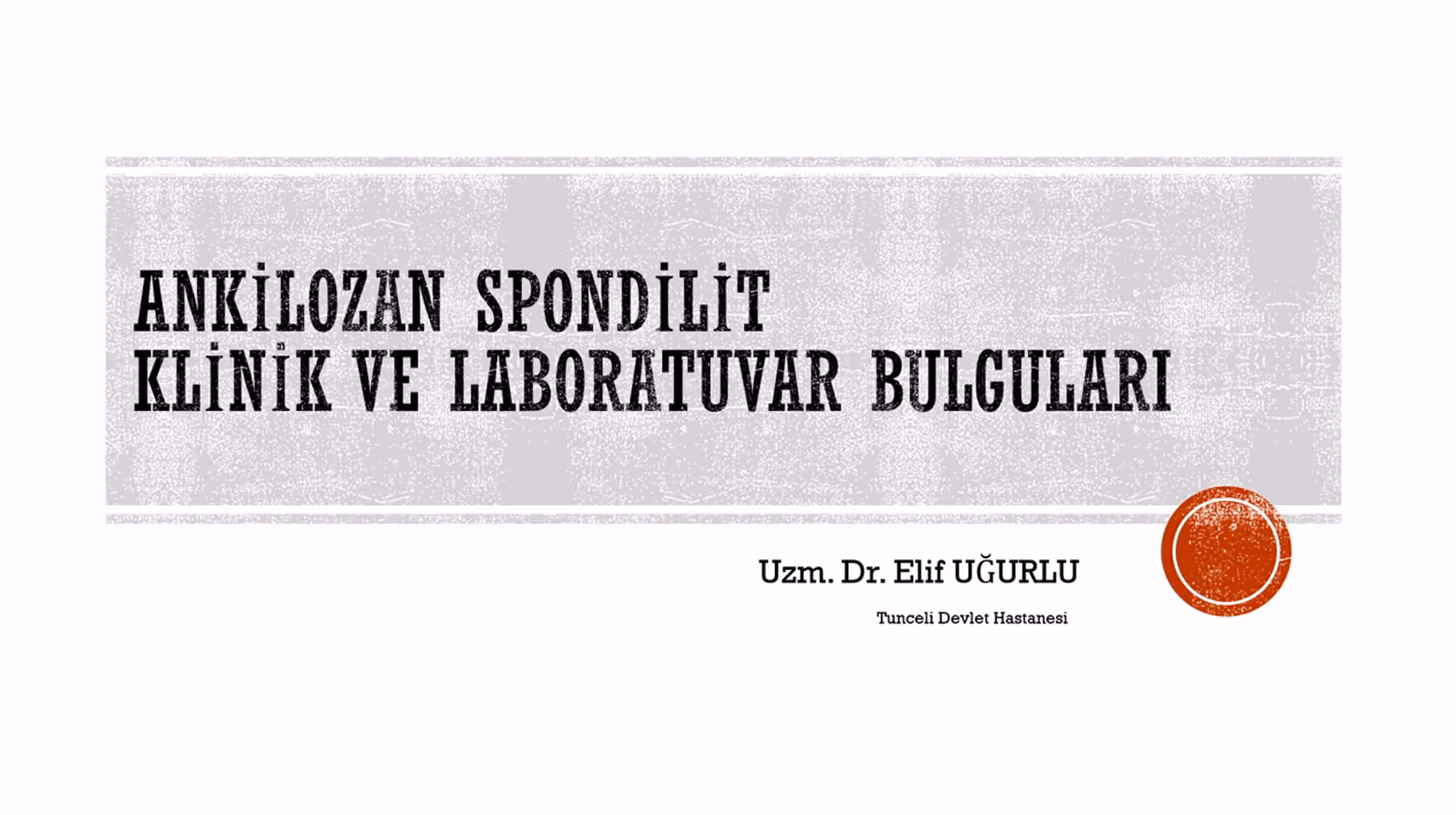 AS Klinik Bulgular