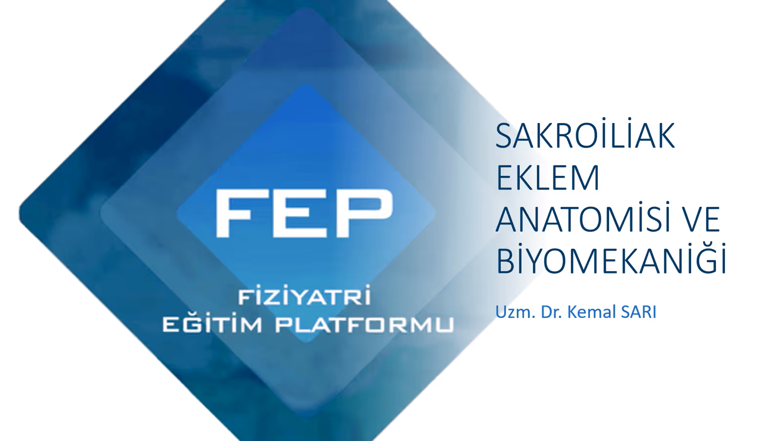Sakroiliak Eklem Anatomisi Ve Biyomekaniği
