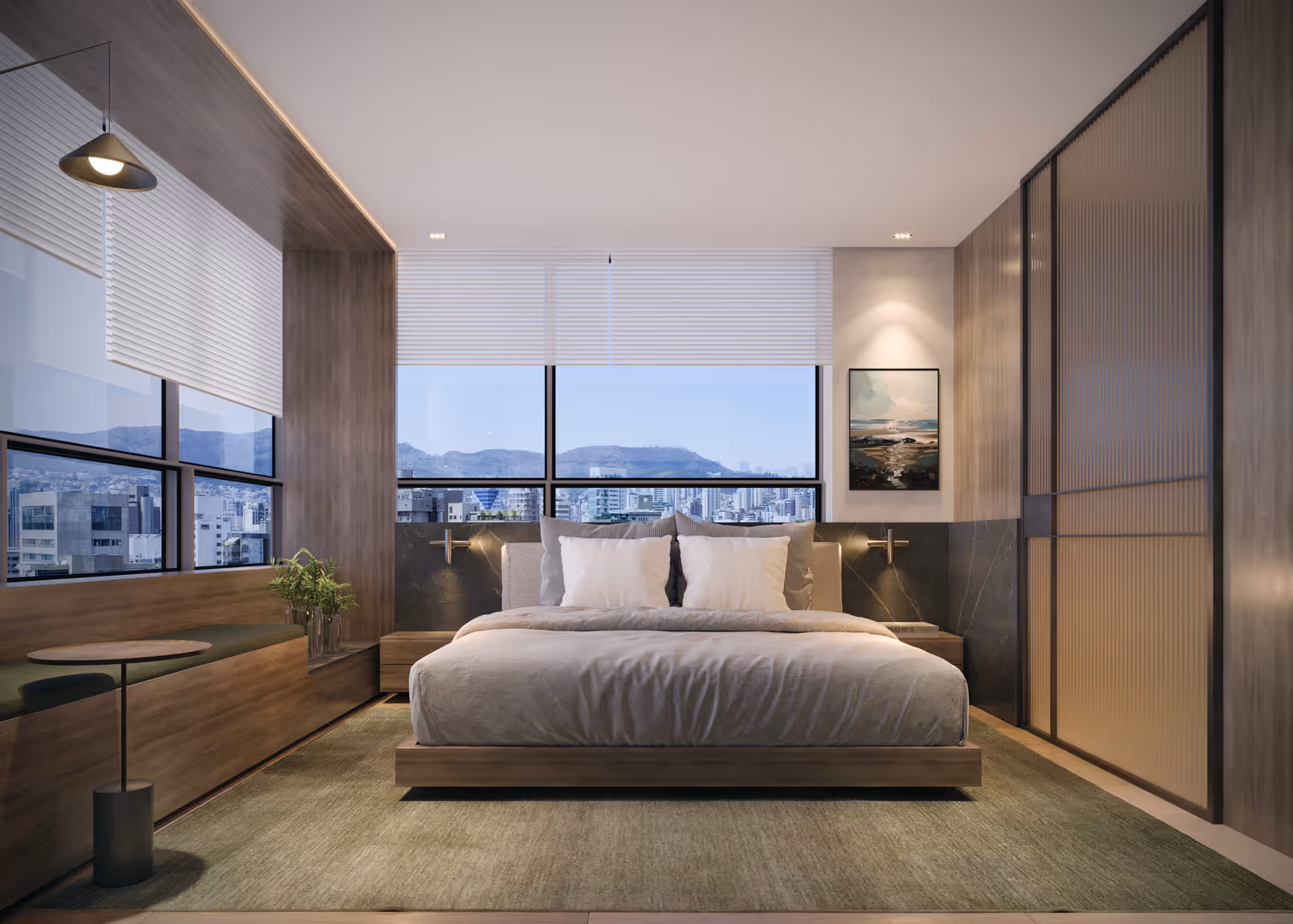 Suíte - Apto Duplex 193m²