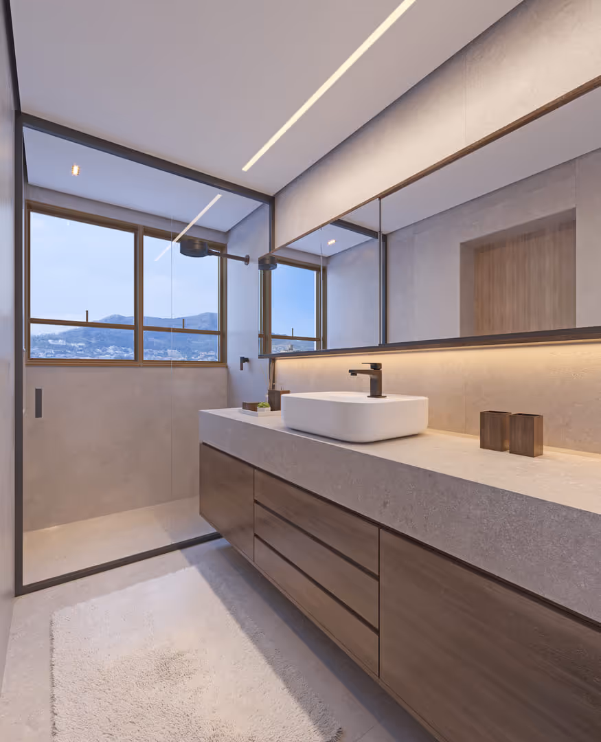 Banheiro - Apto Duplex 193m²