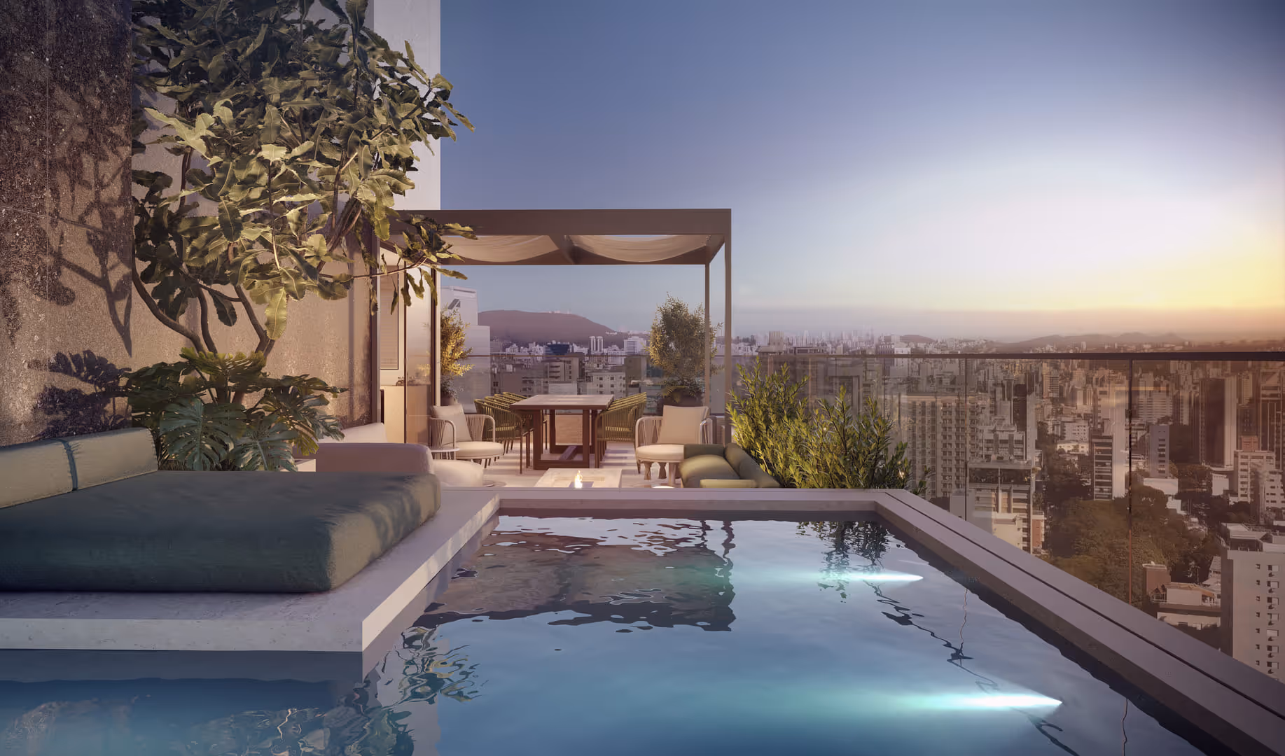 Piscina - Cobertura 223m²