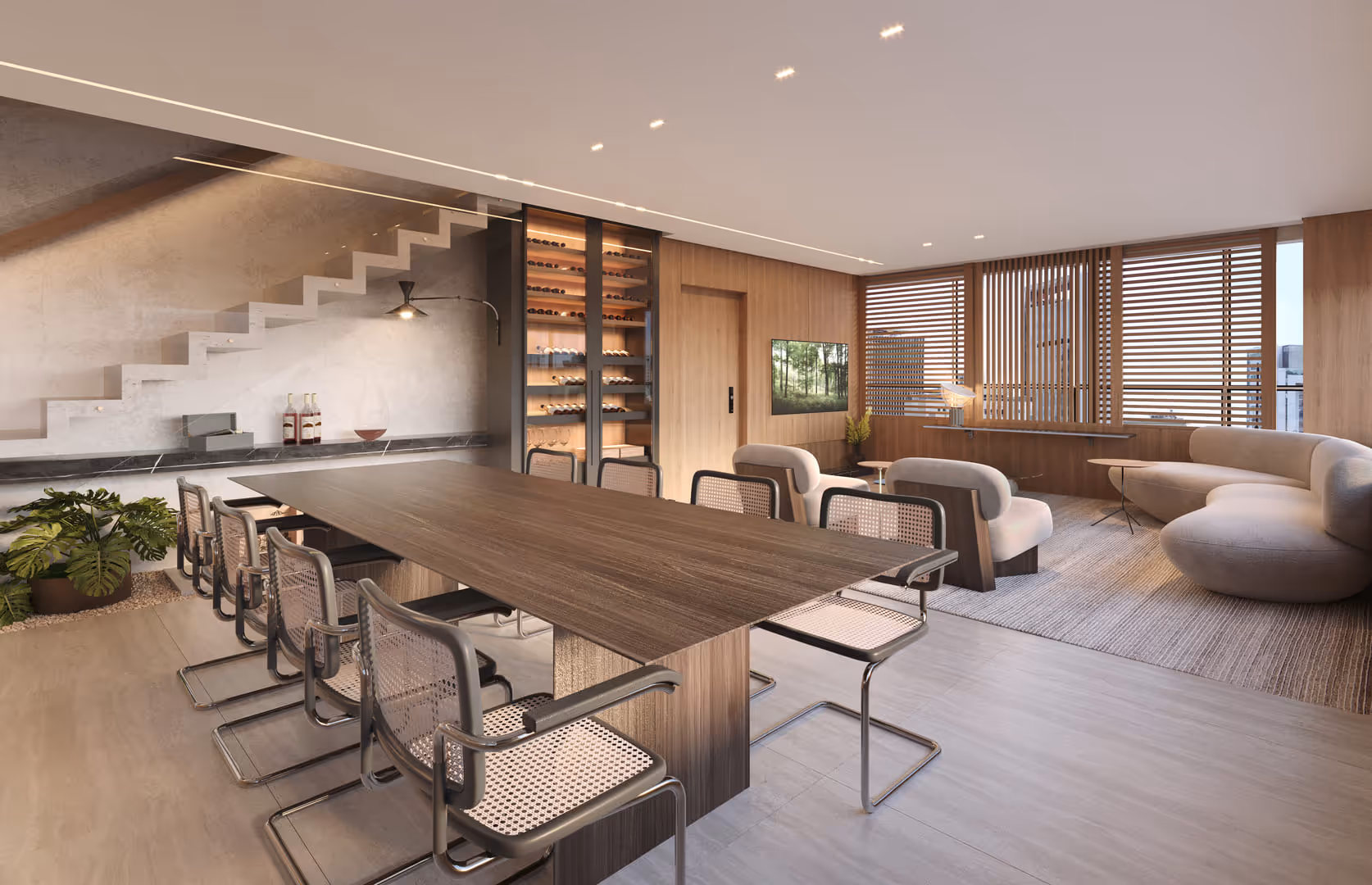 Sala de Jantar - Cobertura 223m²