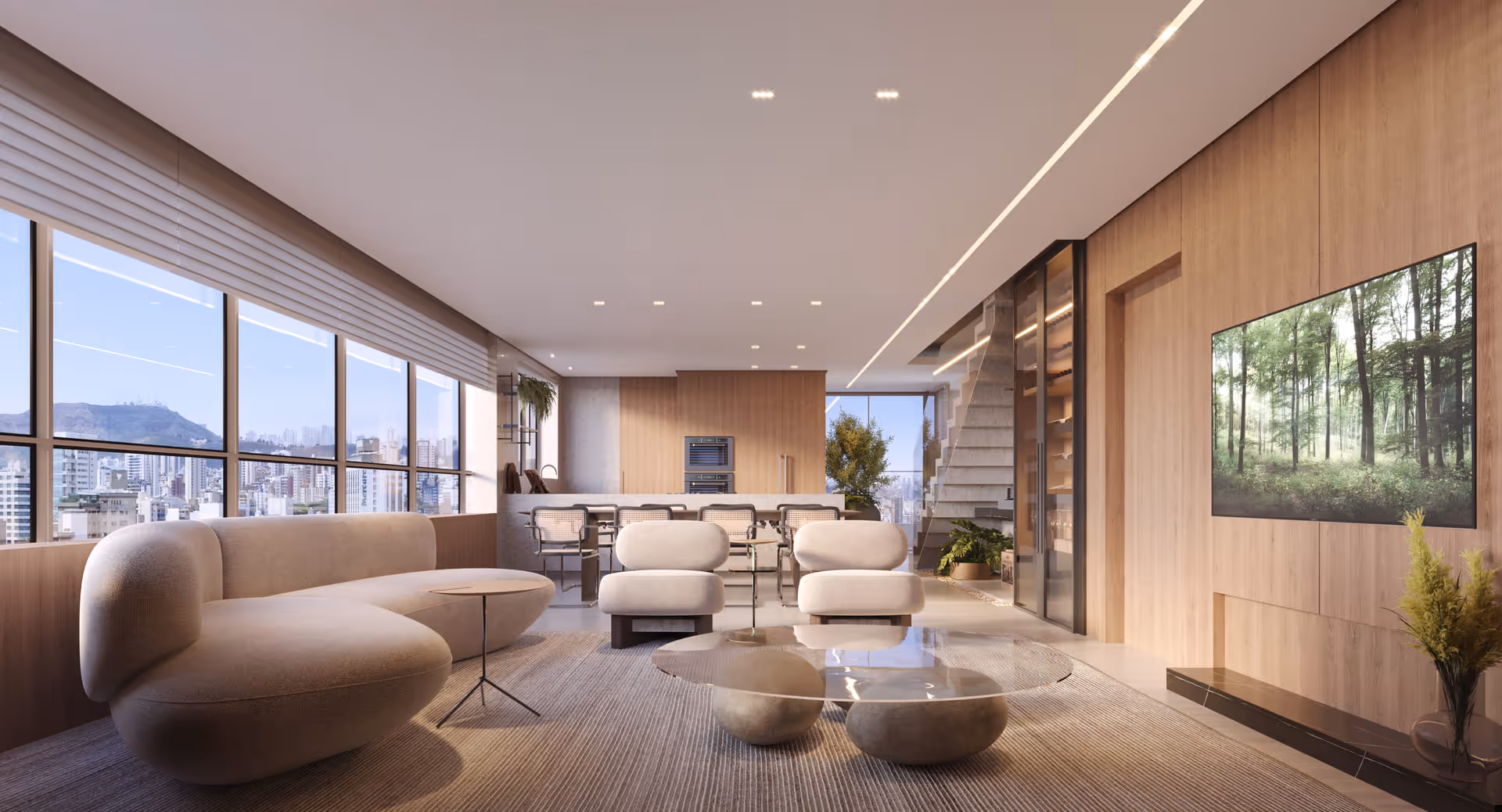 Sala - Cobertura 223m²