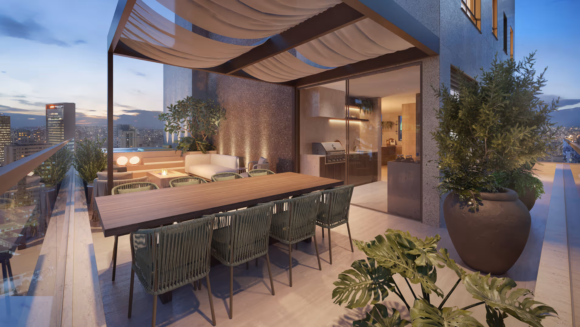 Varanda - Cobertura 223m²