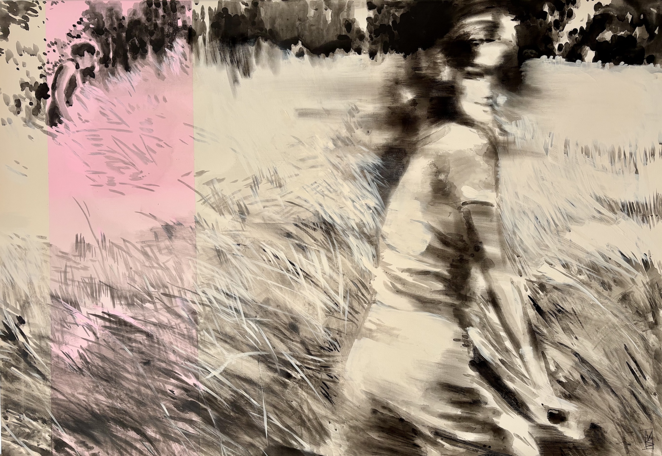La bicyclette rose