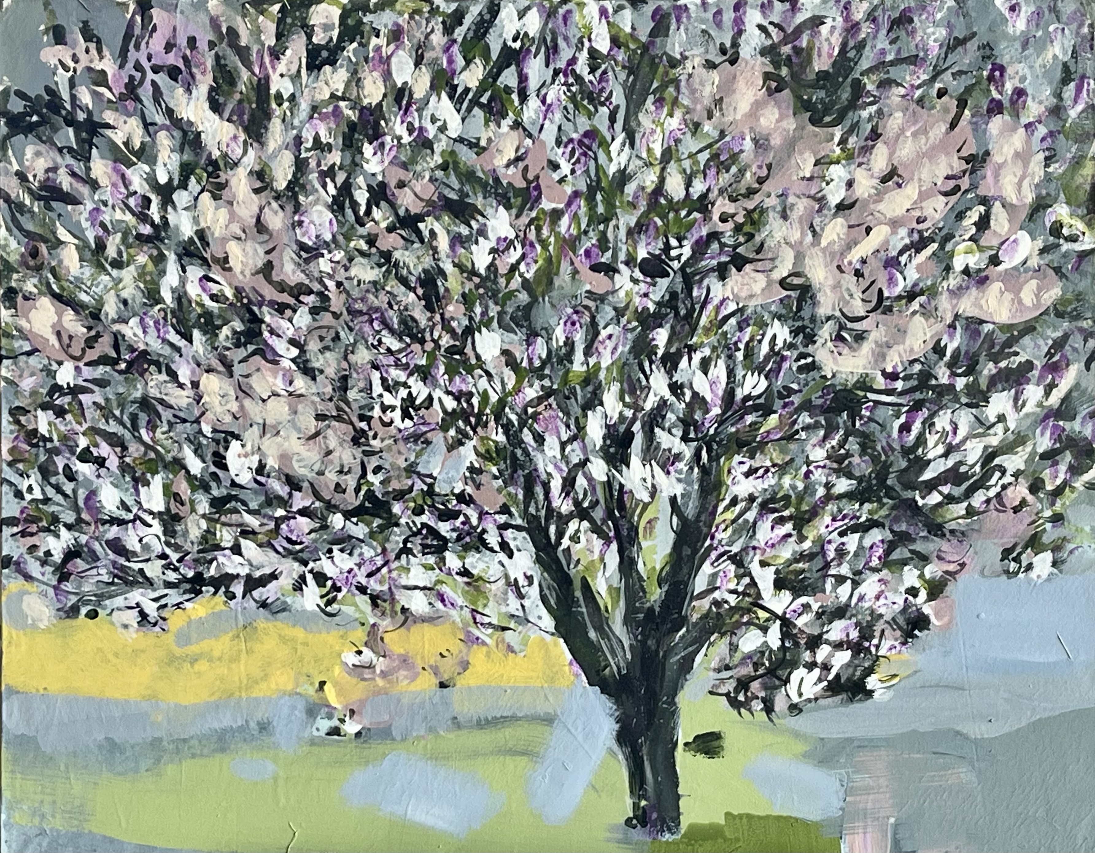 L'arbre et les toiles
