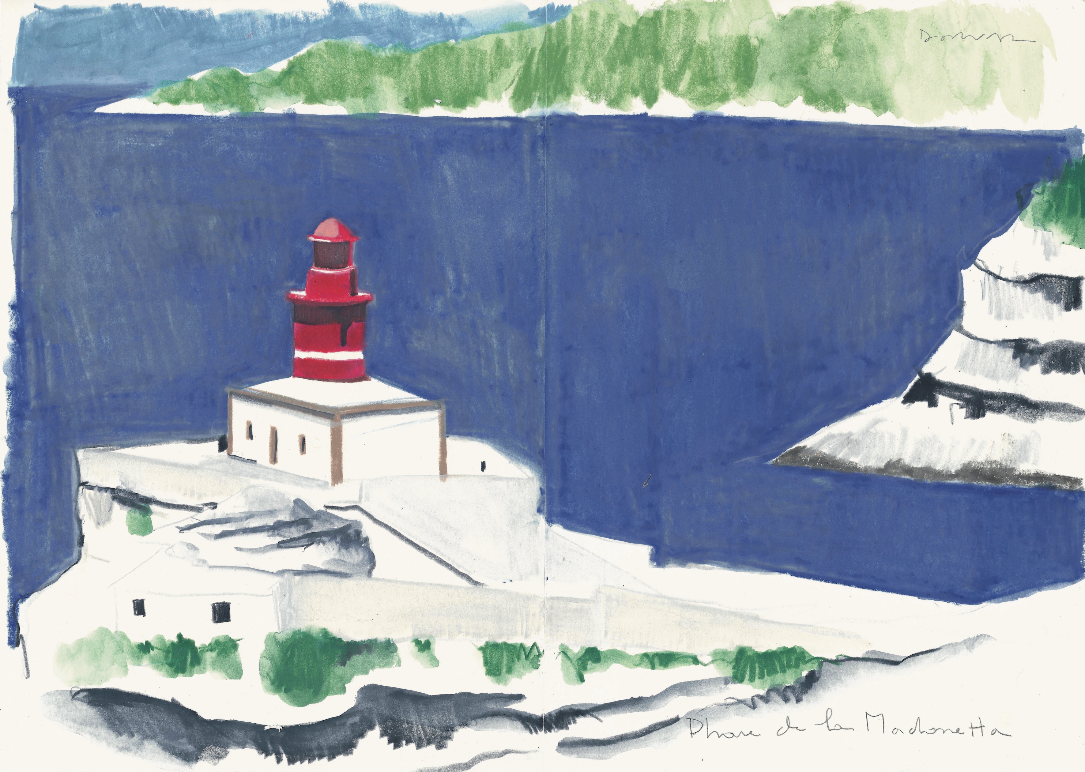 Le phare de la Madonetta