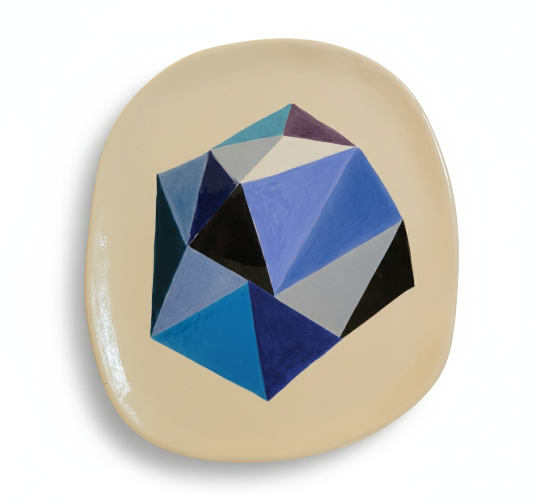 Assiette Polychrome