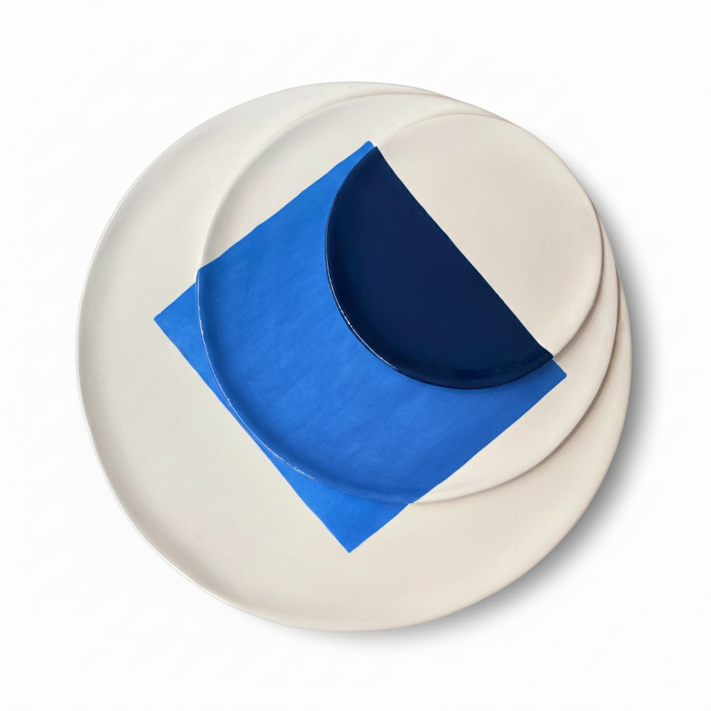 Assiettes Trio Rectangle