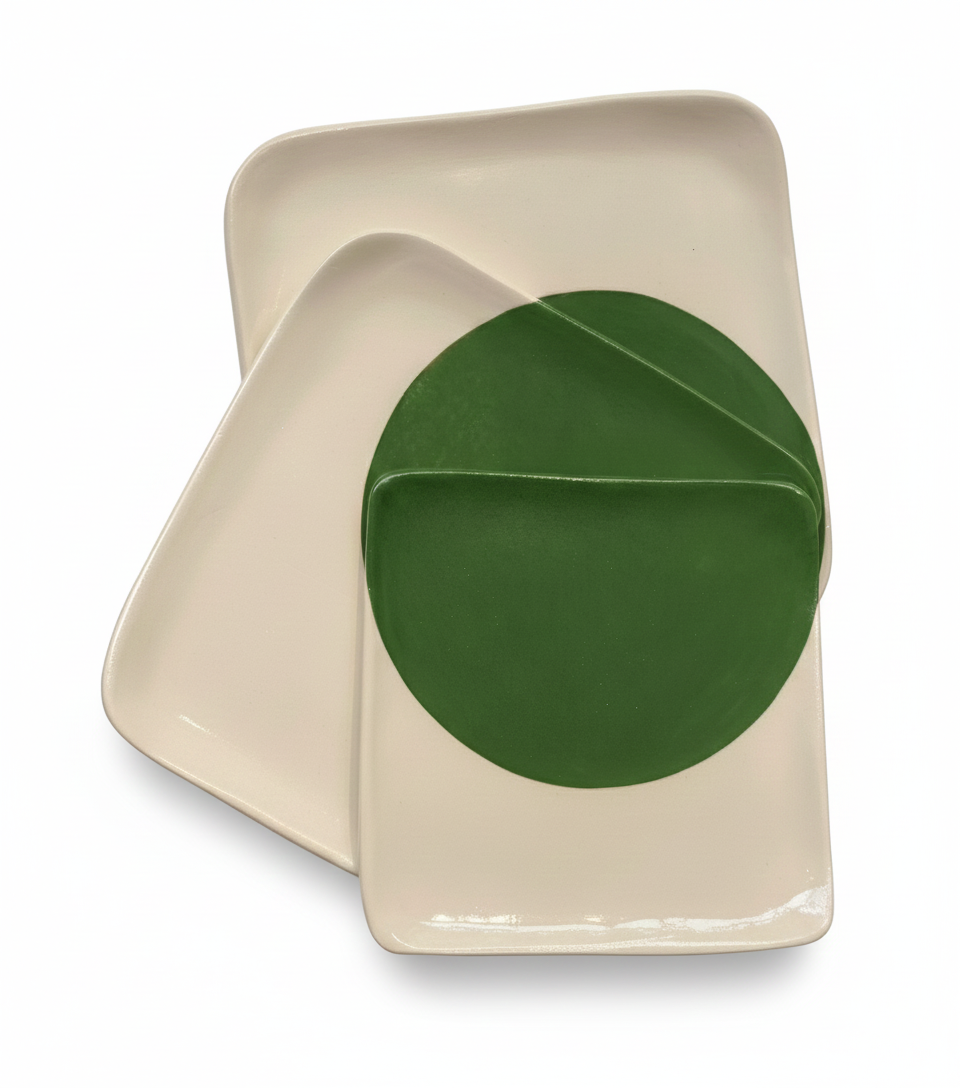 Assiettes Trio Cercle