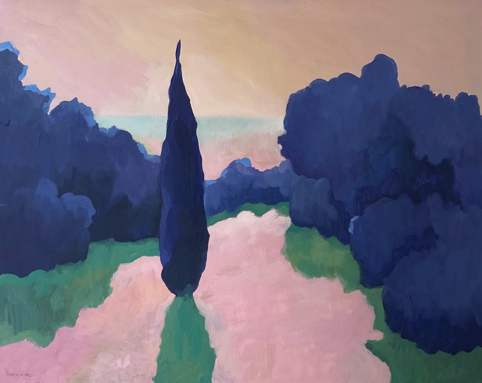 Corse - Tombée de la nuit 