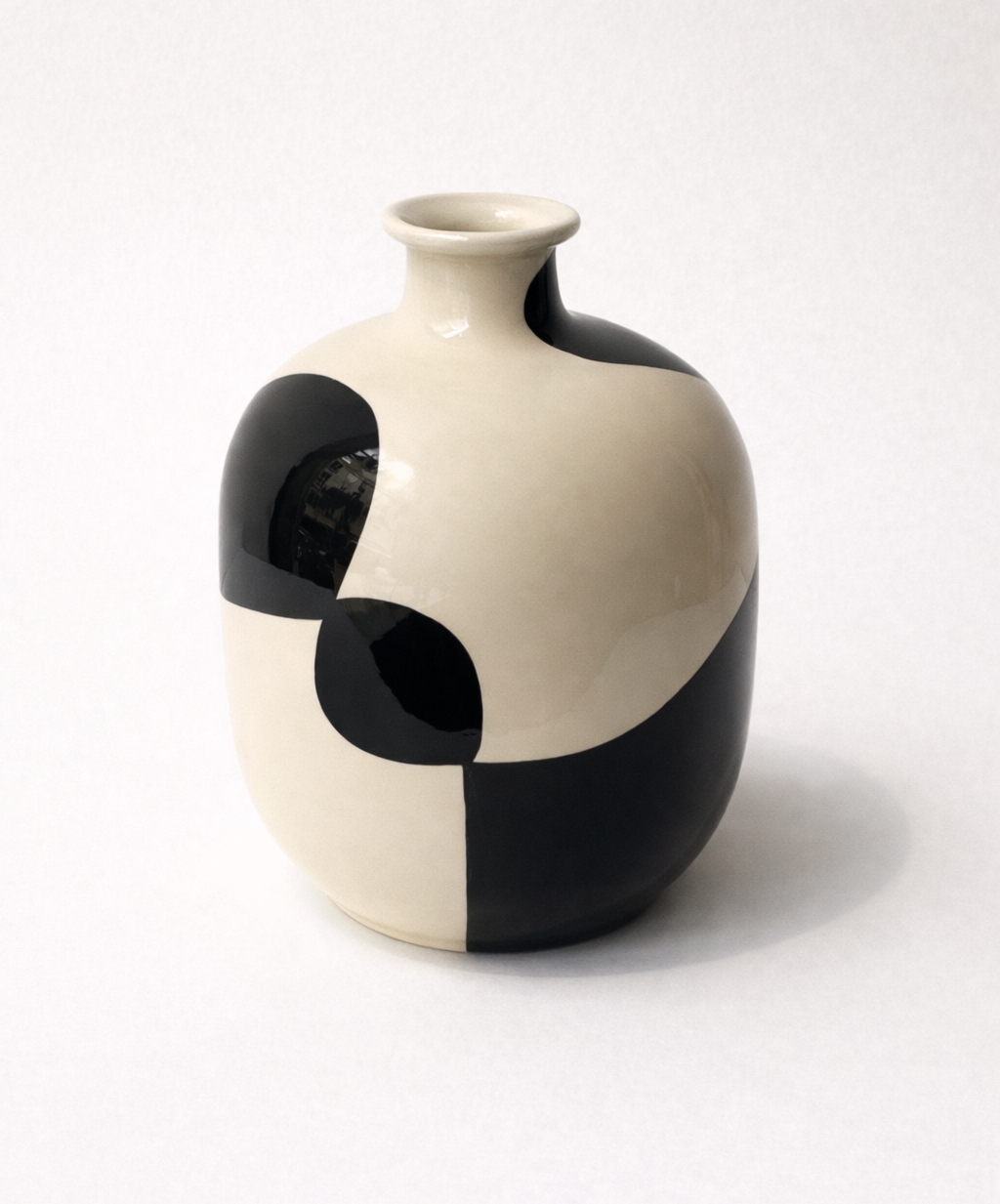 Bonbonne noir et blanc