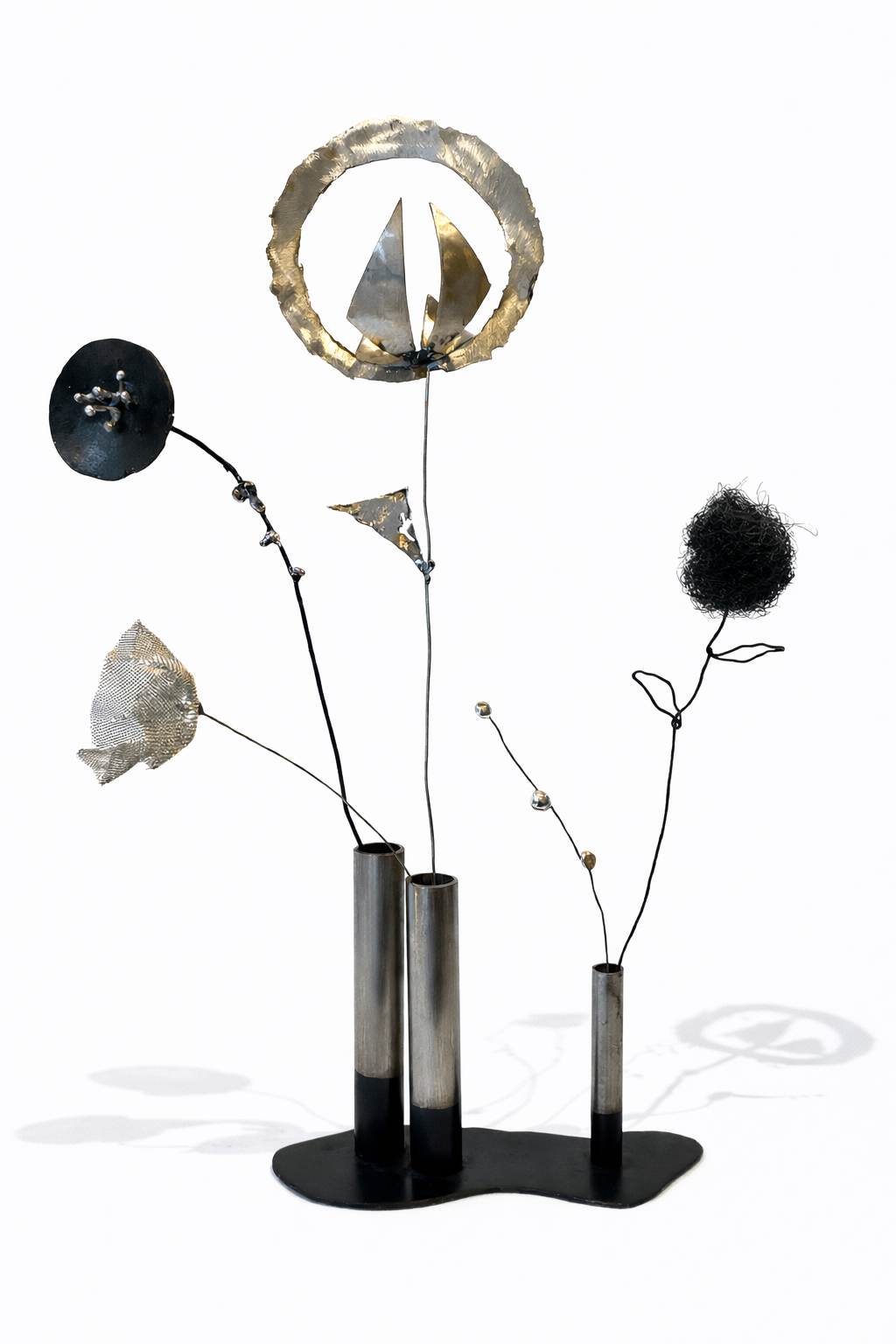 Fleurs Forgées Argentées