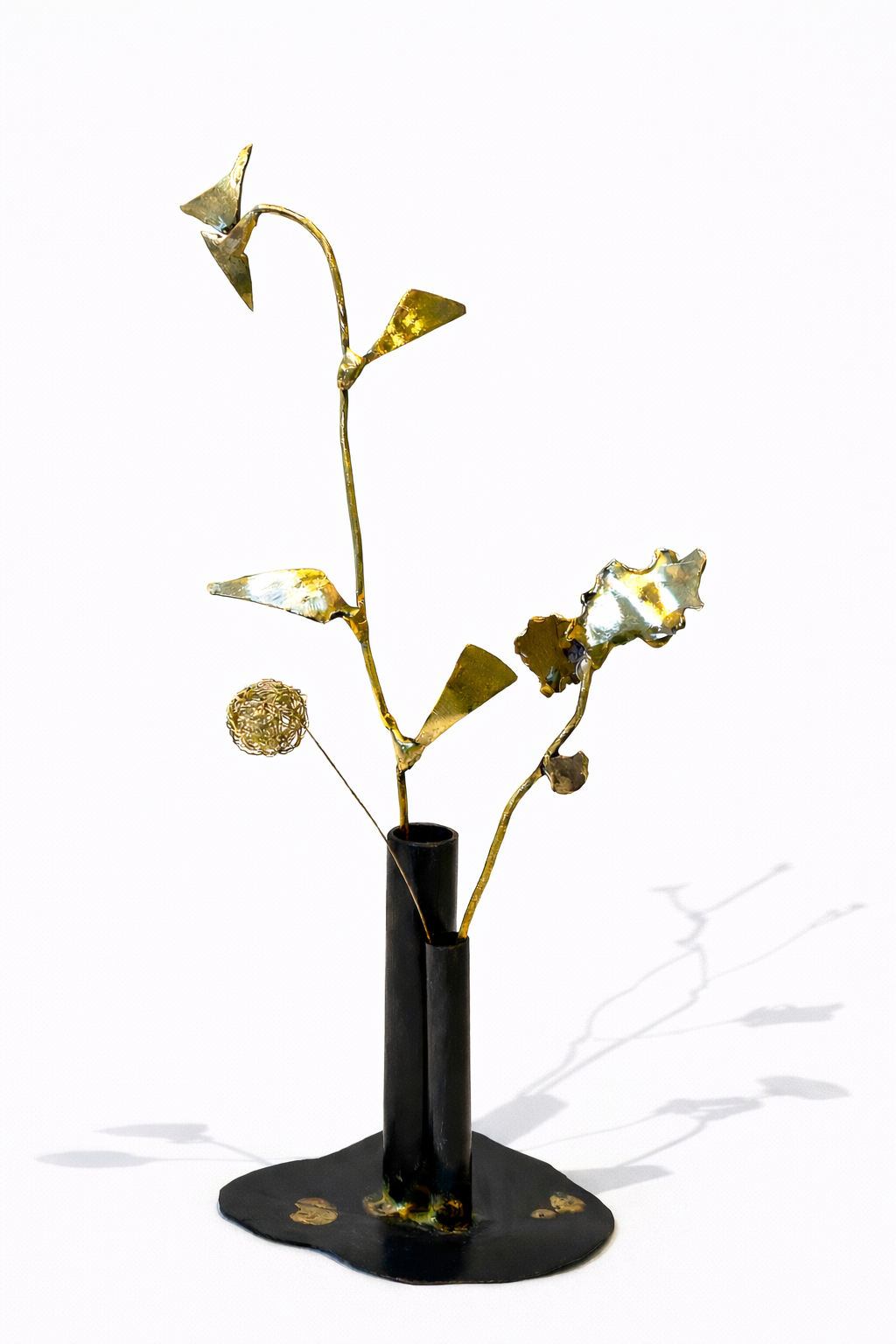 Fleurs Forgées Dorées