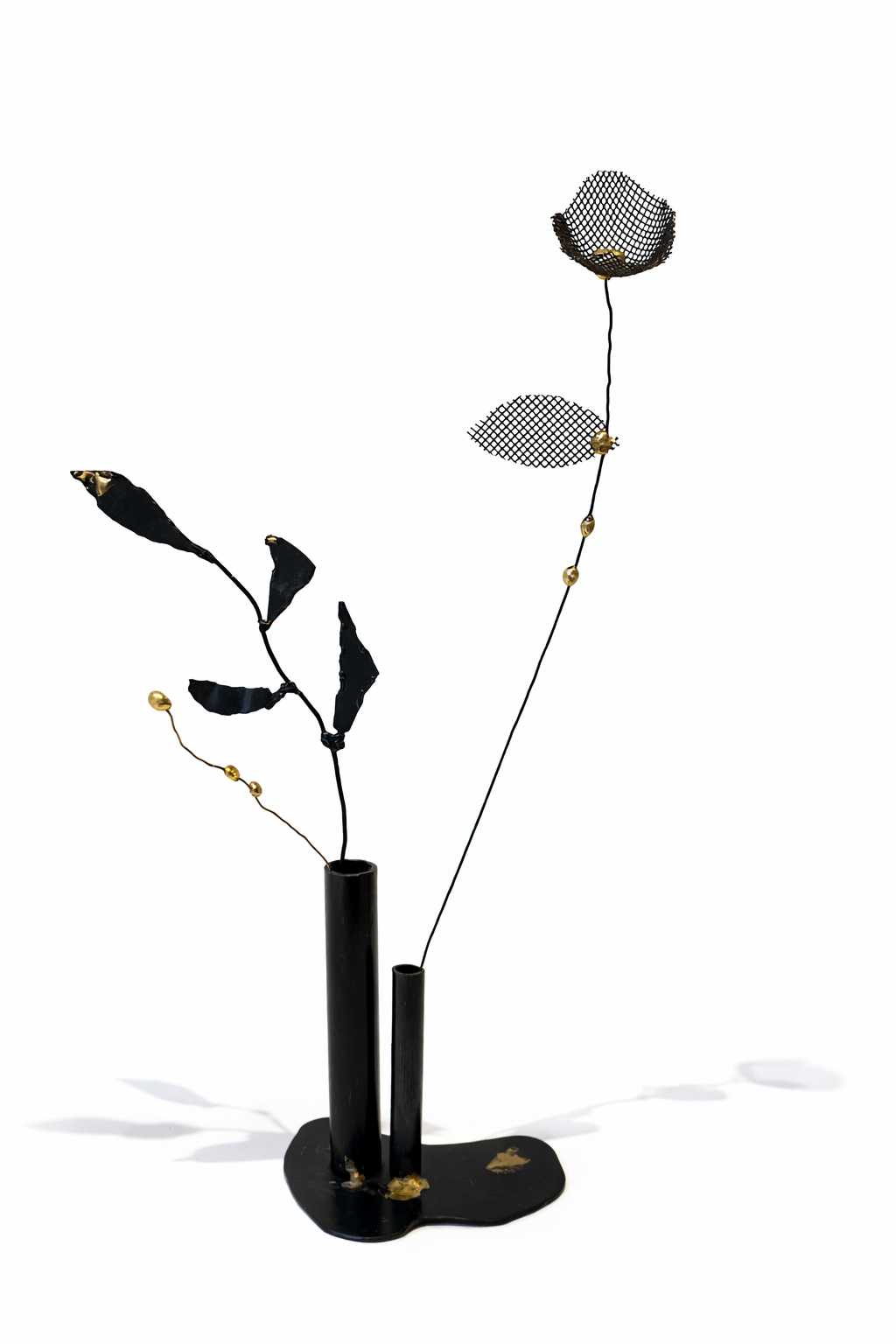 Fleurs Forgées Noires