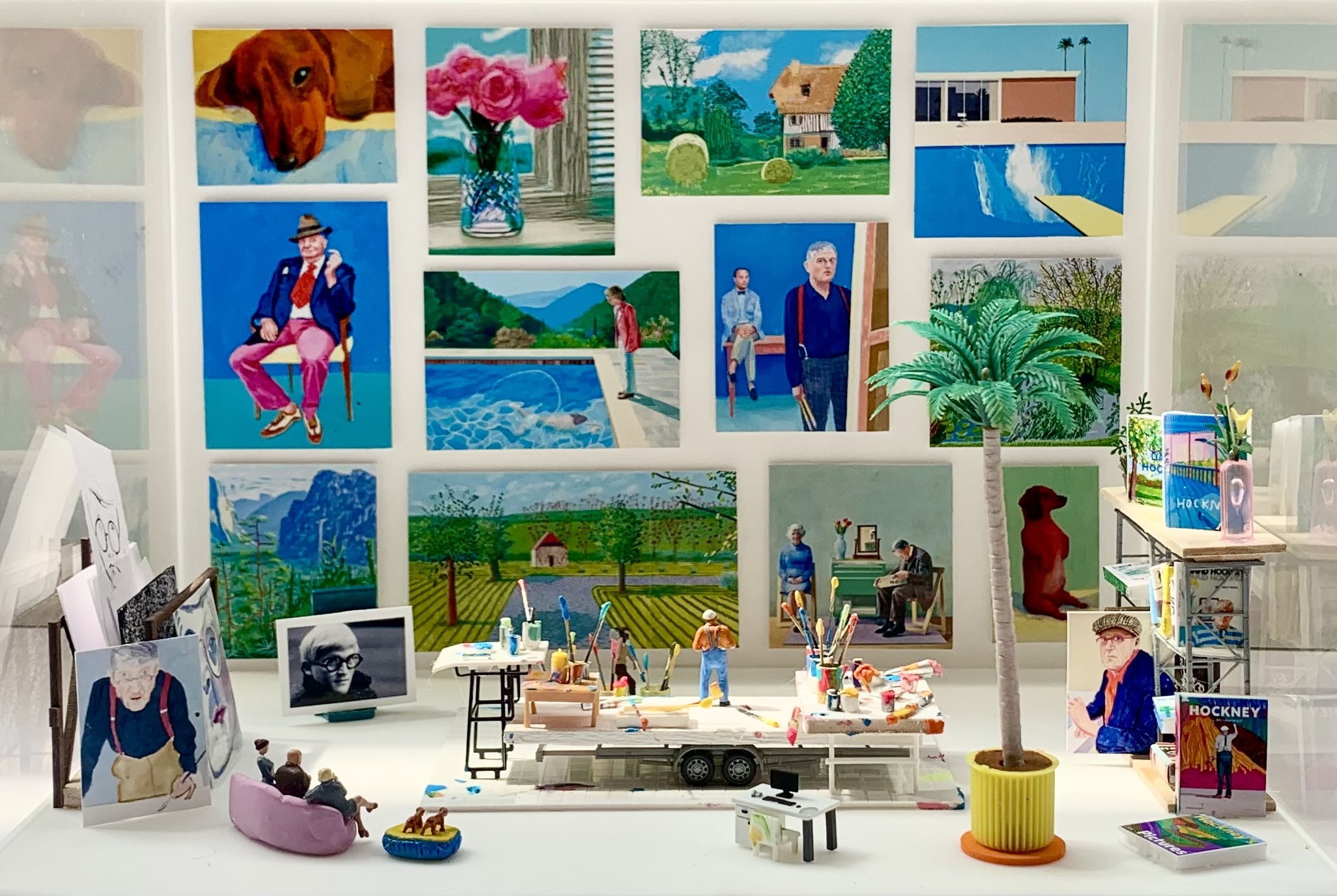 Hommage à David Hockney