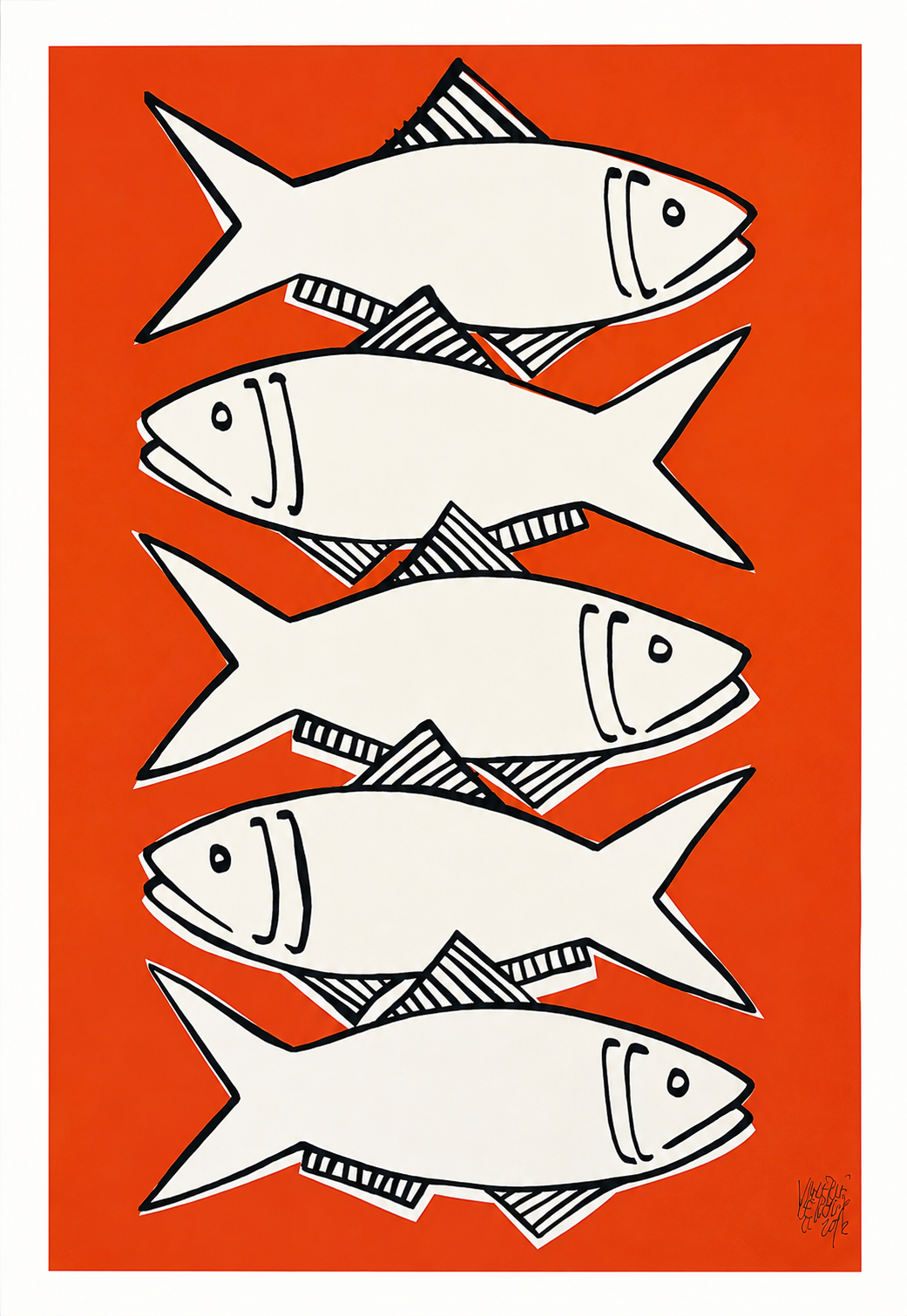 Le banc de poissons 