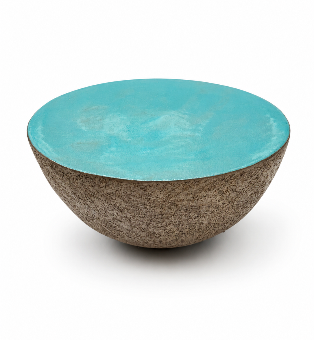 Tambour silencieux bleu