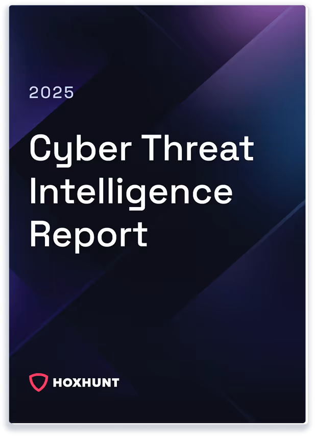 2025 Cyber Threat Intelligence Report cover