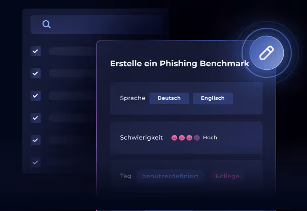 UI view with Hoxhunt's Human Risk Score highlighted