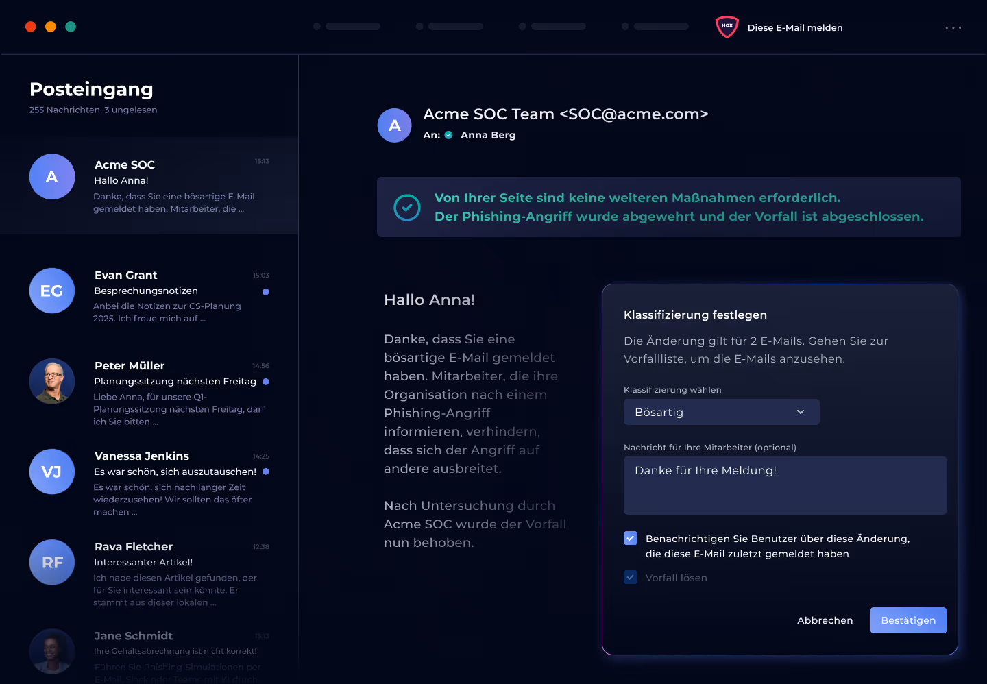 DE Automated Phishing Training