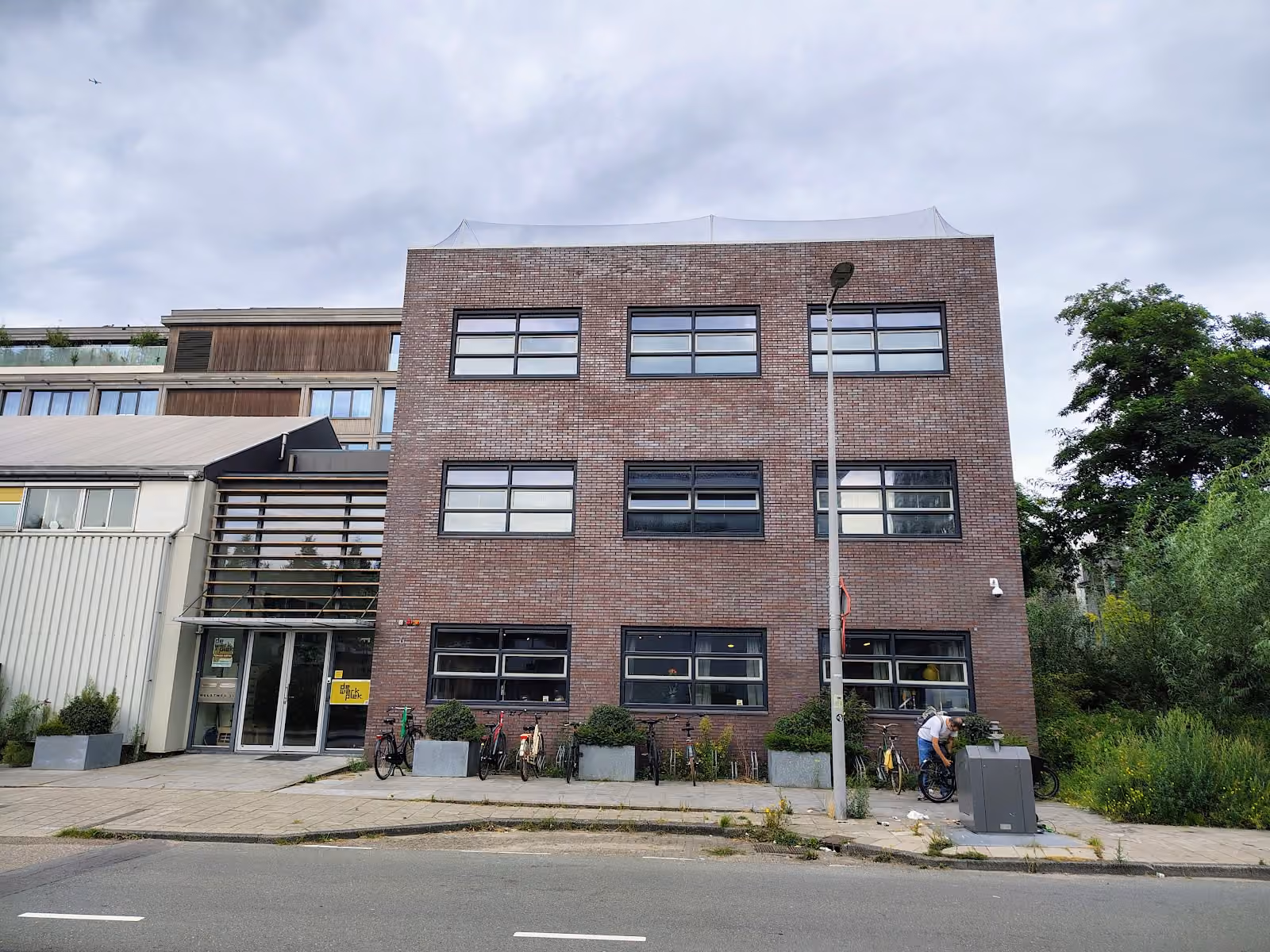 De werkplek Amsterdam-Noord: kerstbomenuitgiftepunt BeterBoompje