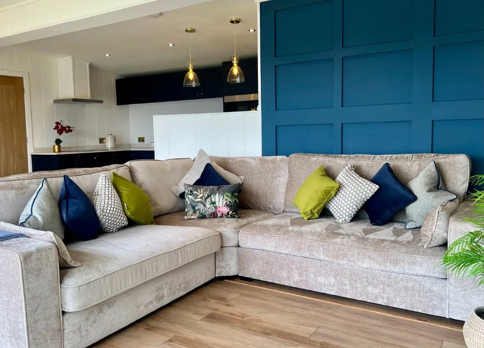 living area in premium lodge