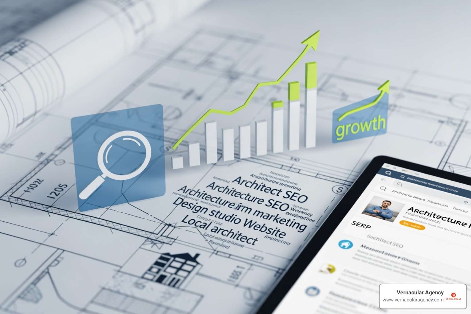 Google Maps "3-Pack" result for local architects - seo for architects