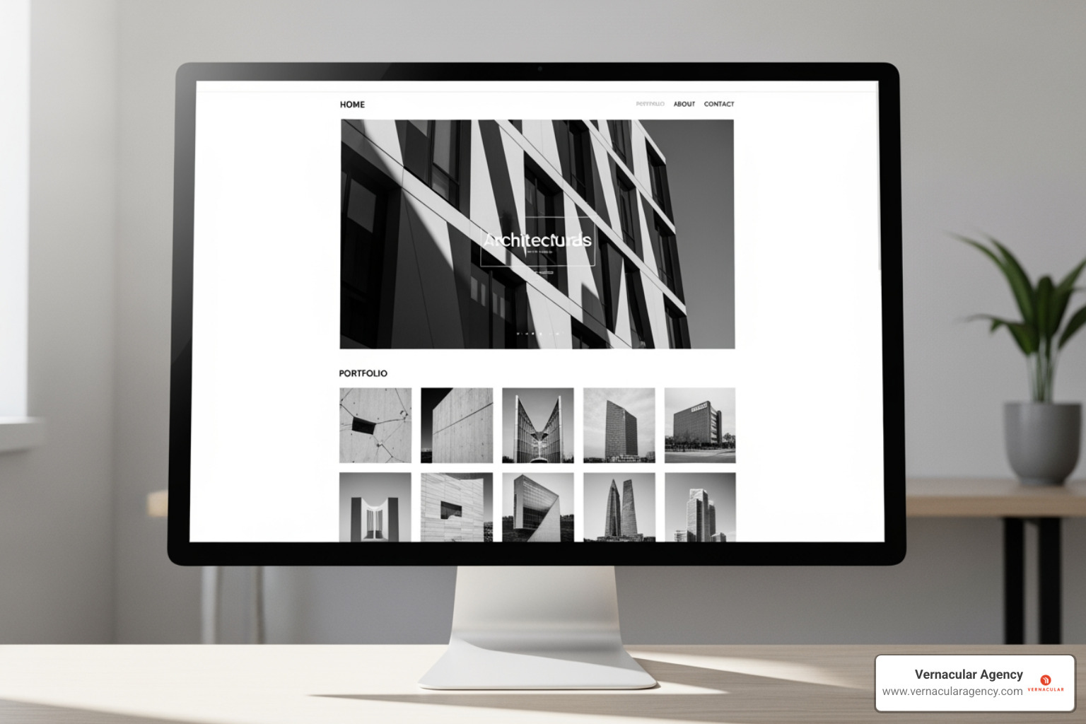 well-curated project gallery on an architectural photography website - architectural photography website