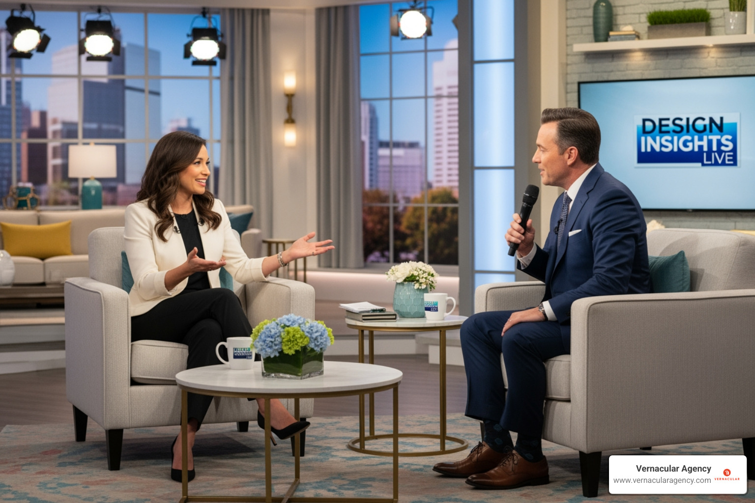 designer being interviewed or featured on a "best of" list - Interior design PR