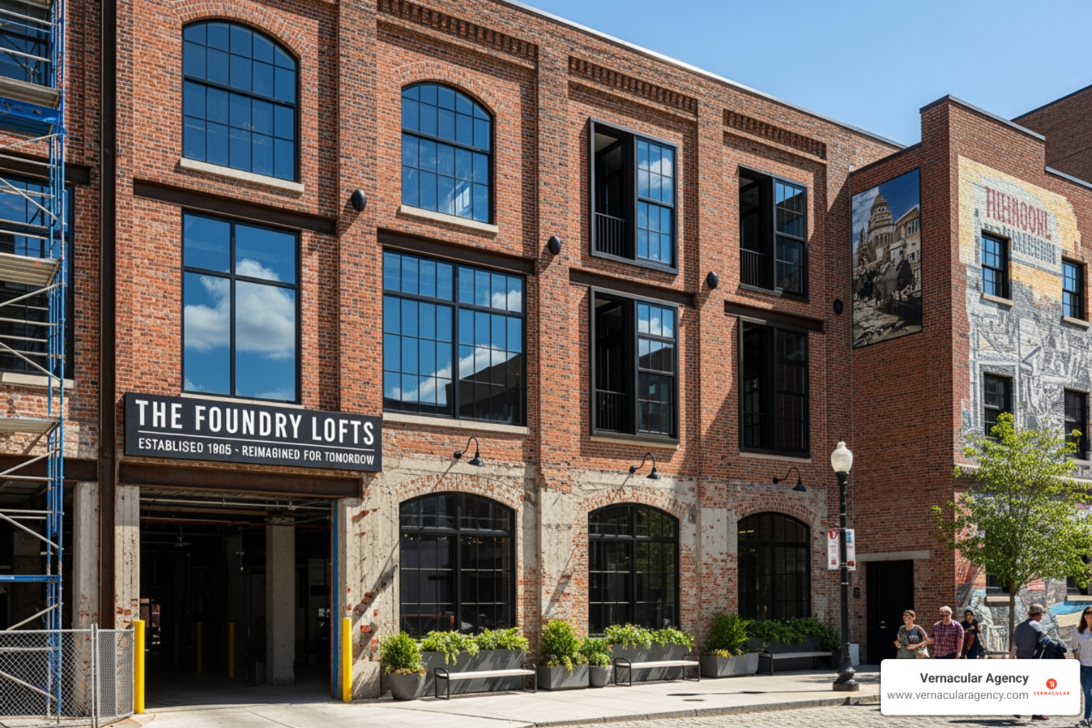 historic building undergoing adaptive reuse - architectural design blog