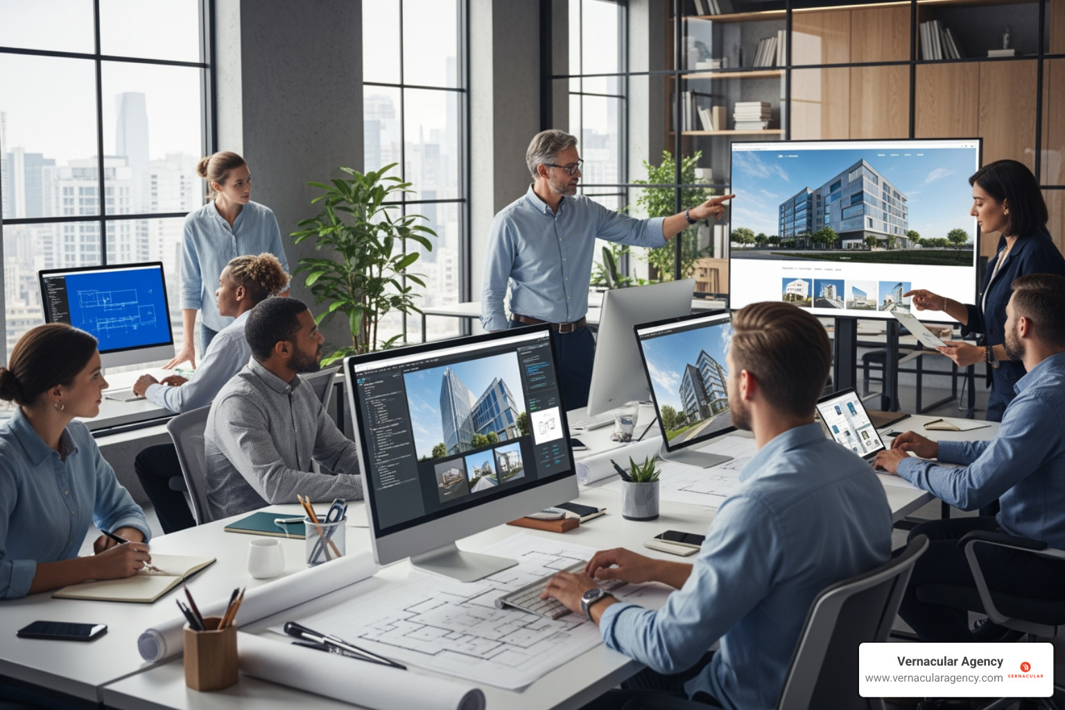 modern architecture website design - architecture web design agency