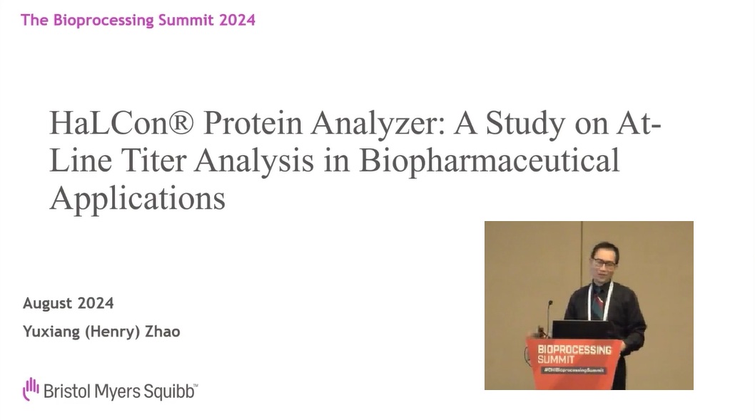 HaLCon Protein Analyzer: A Study on At-Line Titer Analysis in Biopharmaceutical Applications