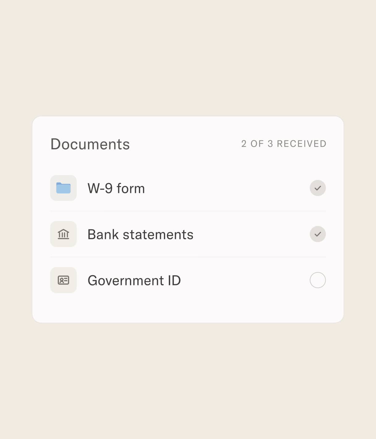 Document collection and e-signature