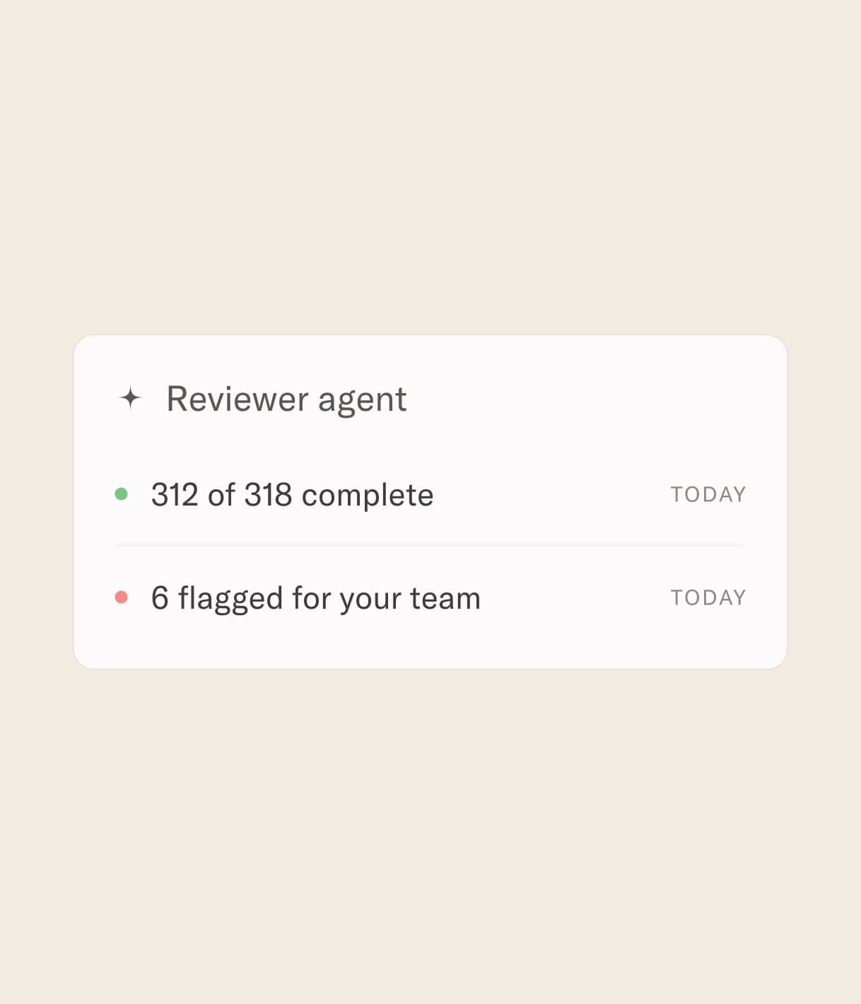Reviewer agent
