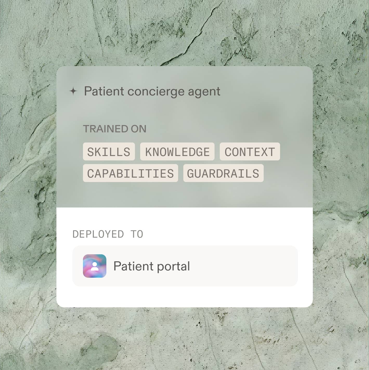 A decision trace showing what agents read, checked, and recommended, and what the human approved
