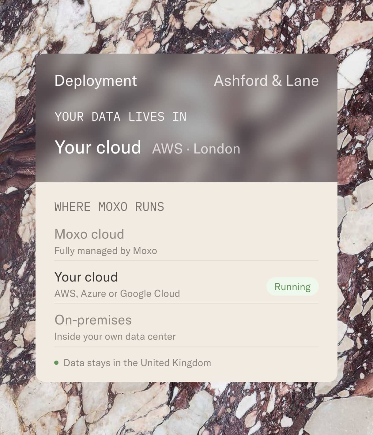Moxo deployment options: Moxo cloud, your cloud or on-premises