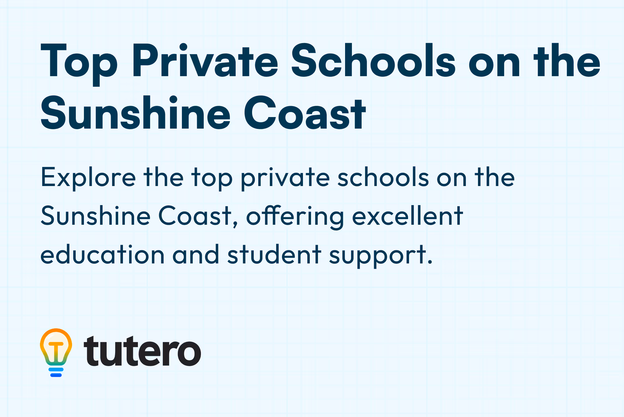 Exploring the Best Private Schools on the Sunshine Coast