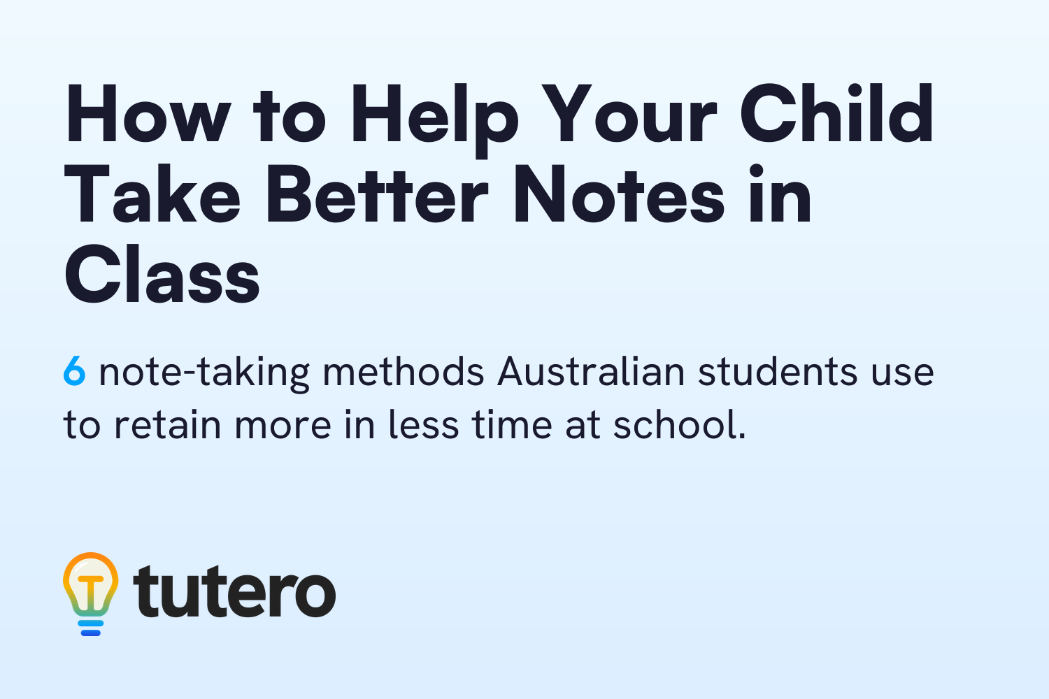 How to Help Your Child Take Better Notes in Class — cover card