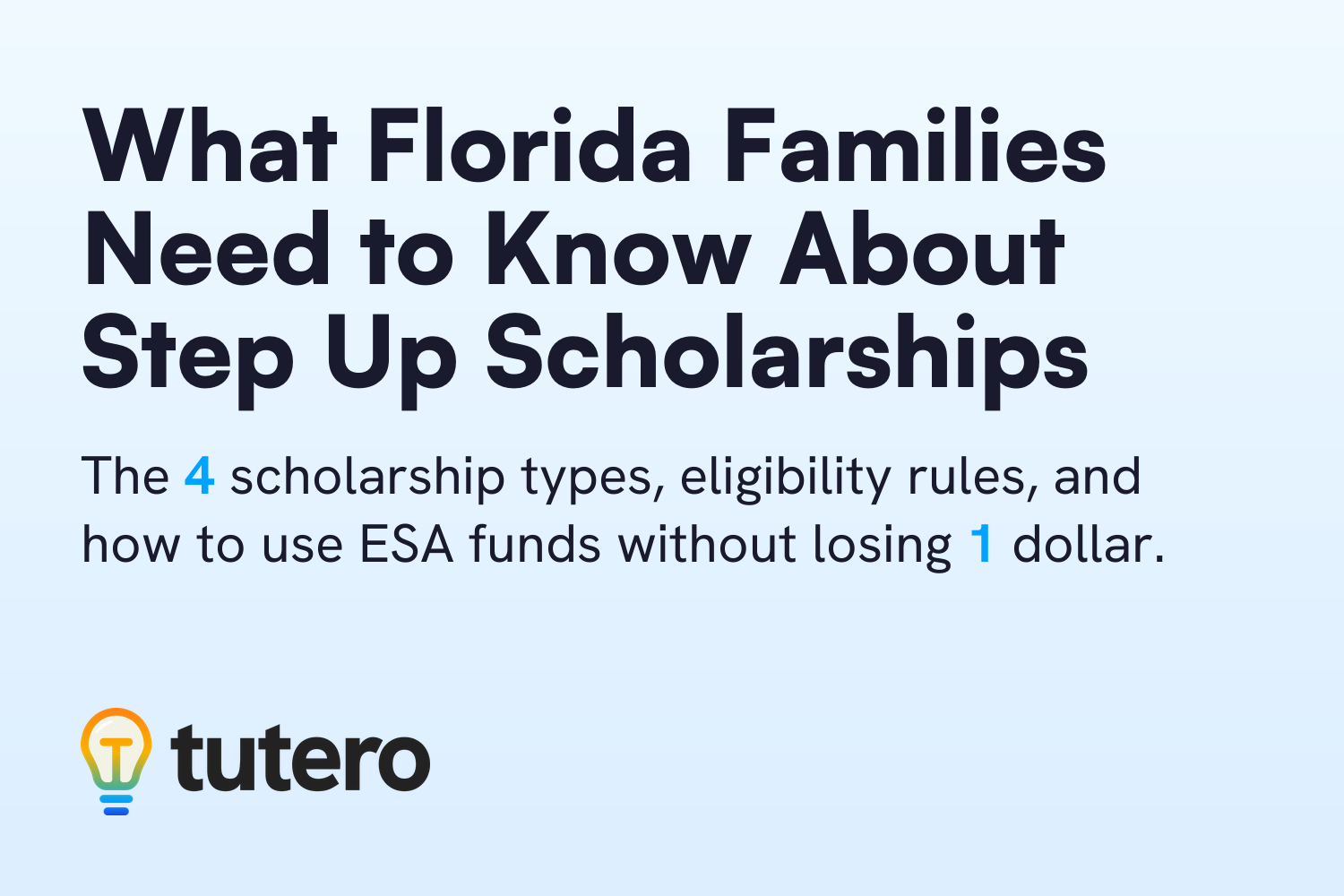 Cover image: What Florida Families Need to Know About Step Up Scholarships