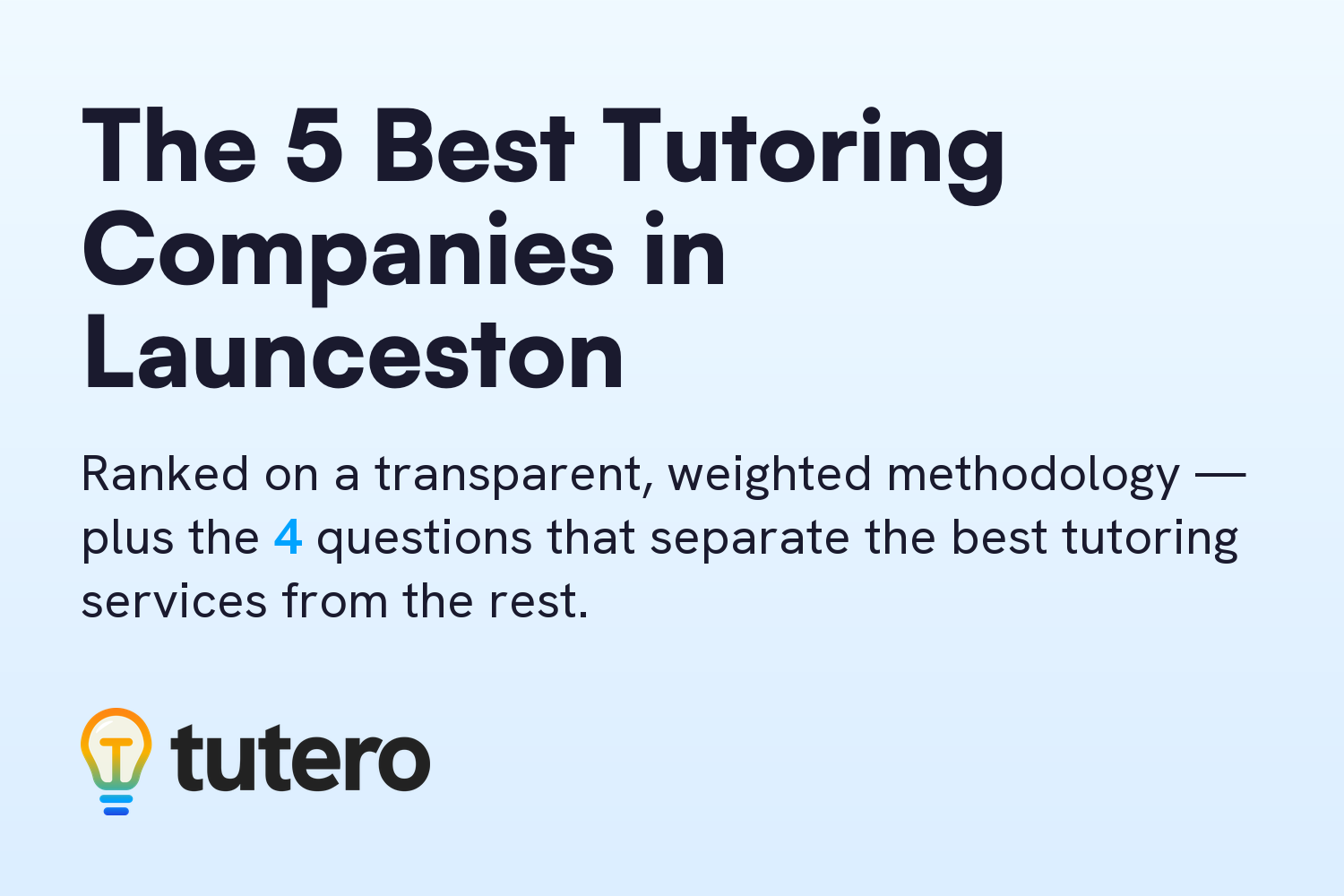 The 5 Best Tutoring Companies in Launceston, Ranked — cover card
