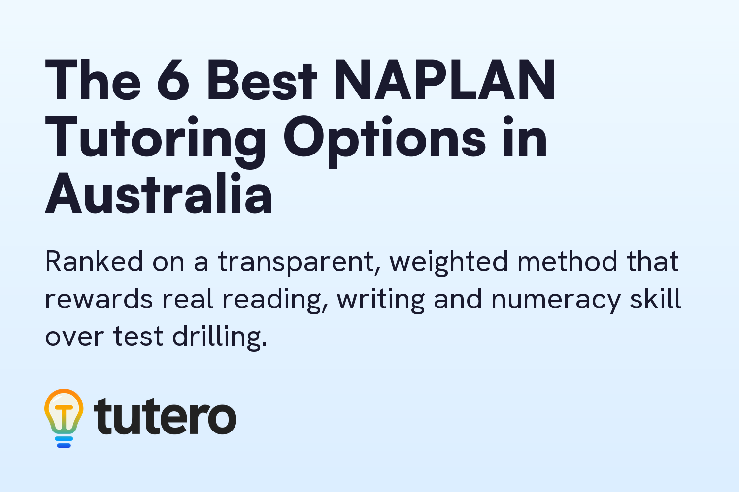 The 6 Best NAPLAN Tutoring Options in Australia, Ranked — cover card