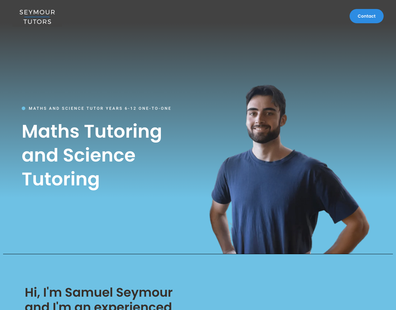 Seymour Tutors website