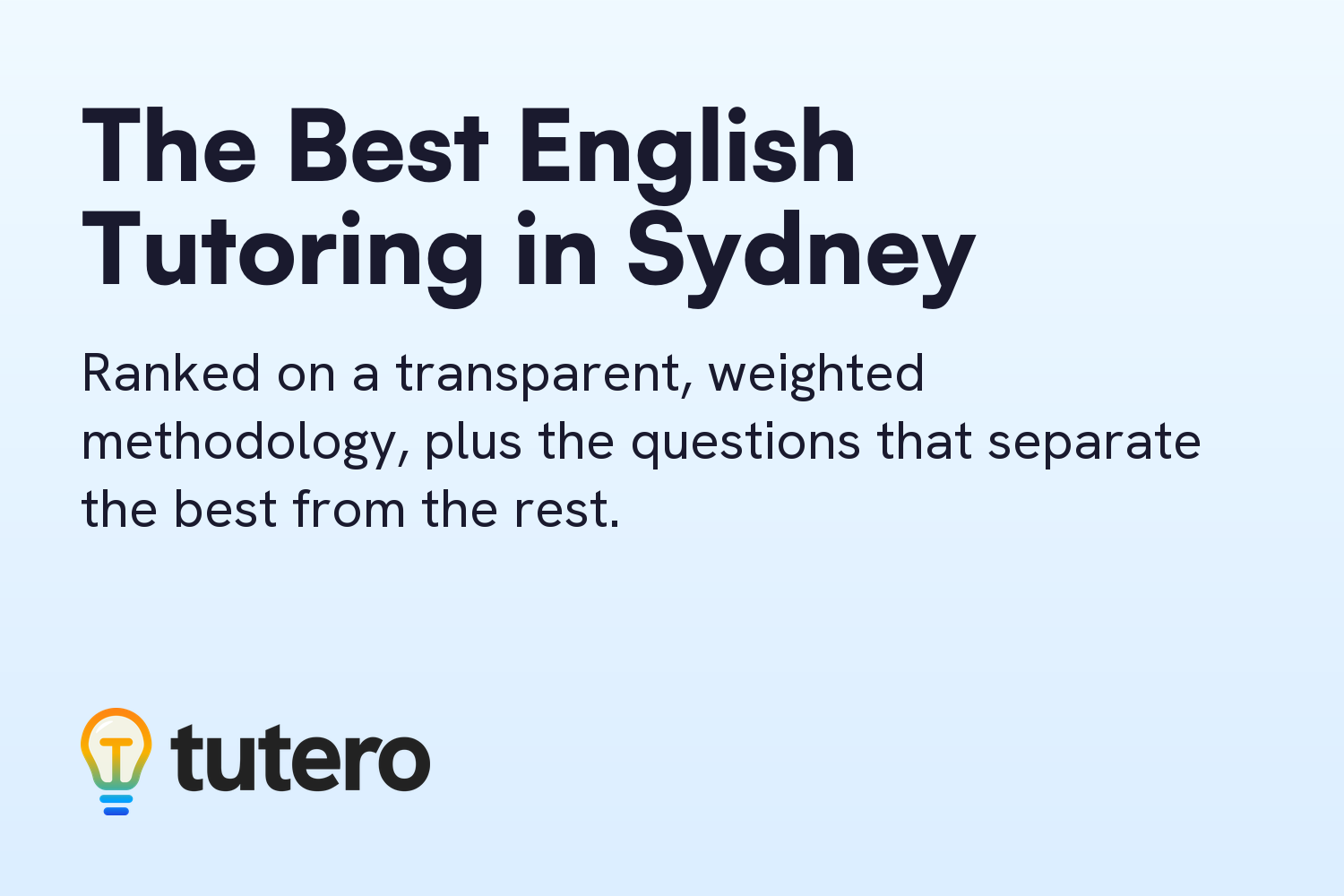 The Best English Tutoring in Sydney, Ranked - cover card