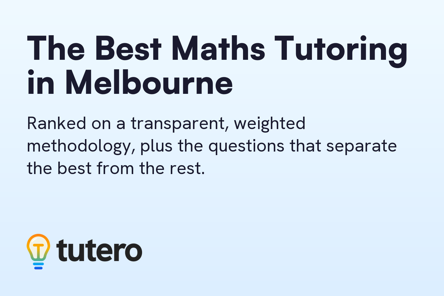 The Best Maths Tutoring in Melbourne, Ranked - cover card