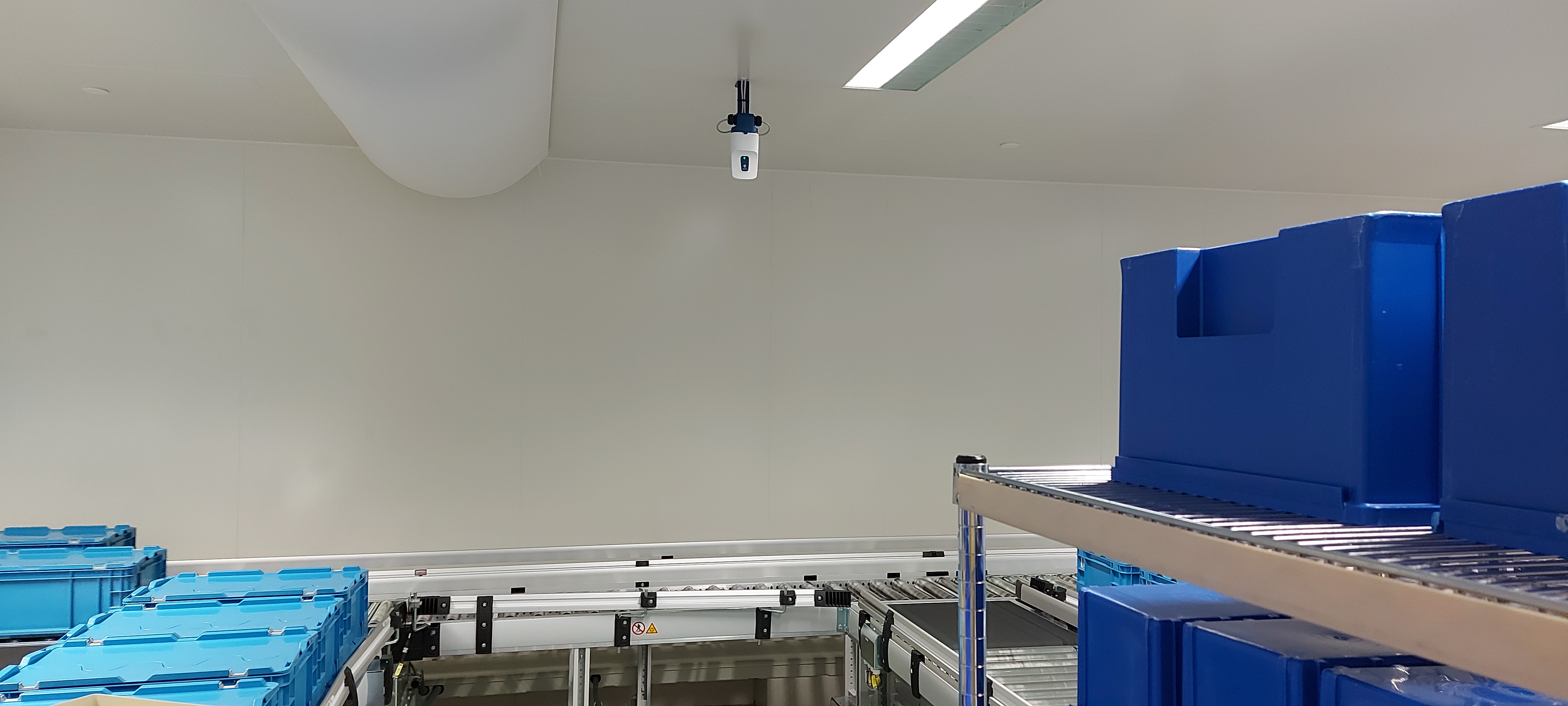Ancre Pozyx dans les installations Alcon