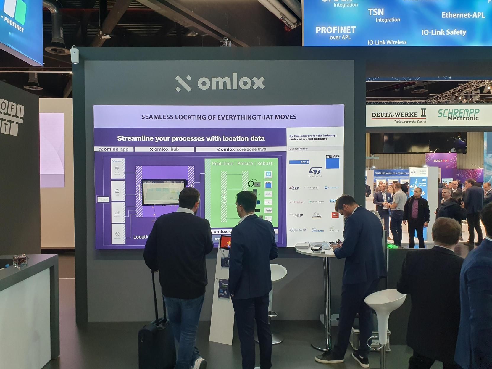 Omlox at Hannover Messe