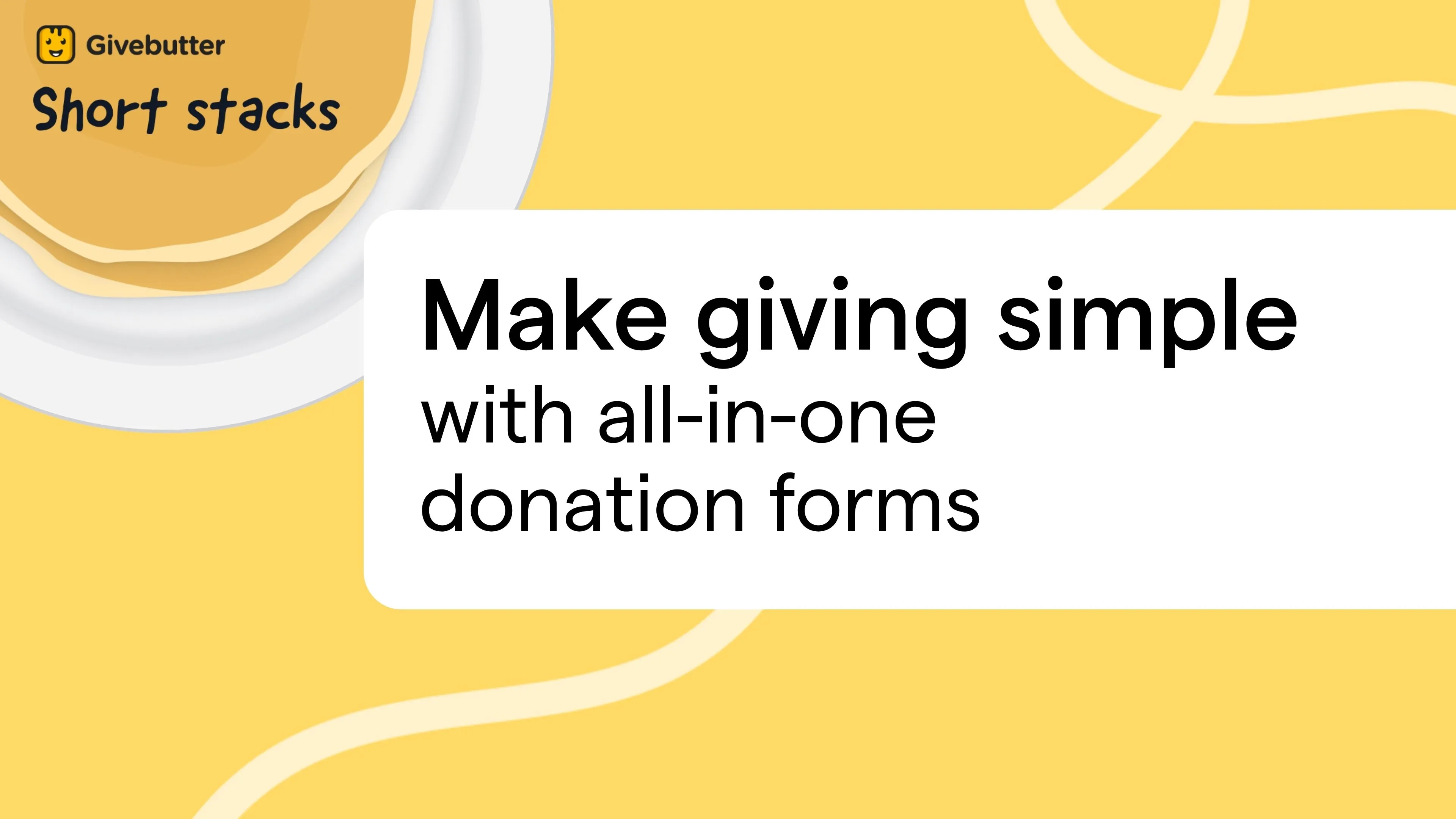 Make Giving simple video thumbnail