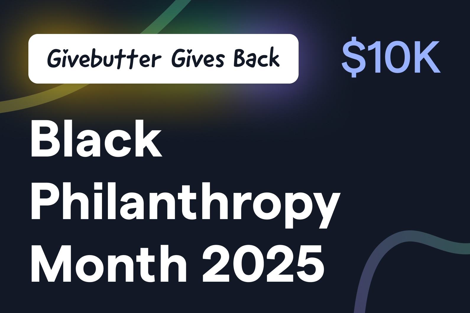 Black philanthropy month graphic 