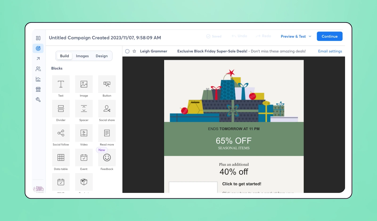 Constant Contact nonprofit email marketing tool